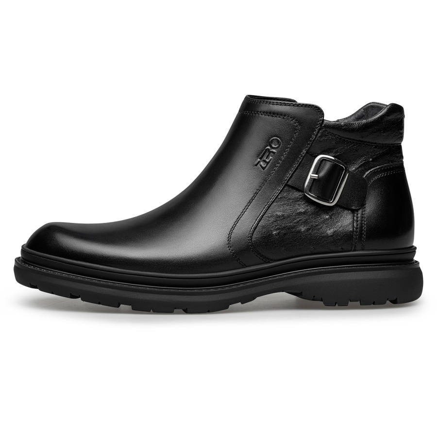 ZRO Men's Casual Shoes Men's High Top Black