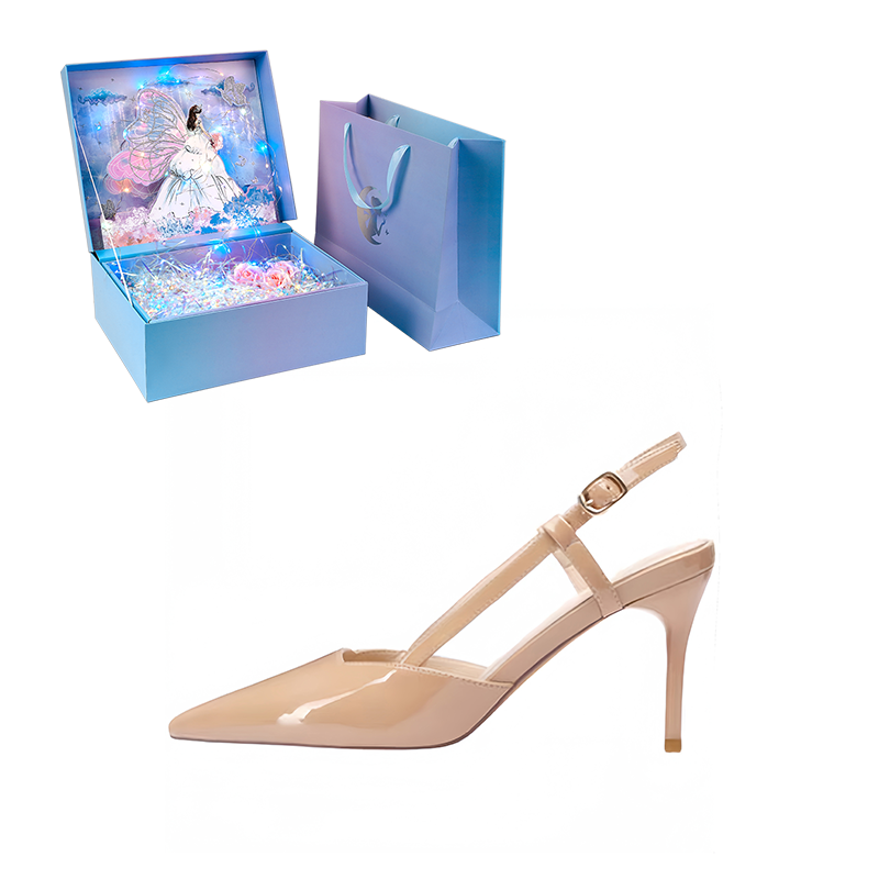 WUGUNIANG Slim Heel High Heels Women's