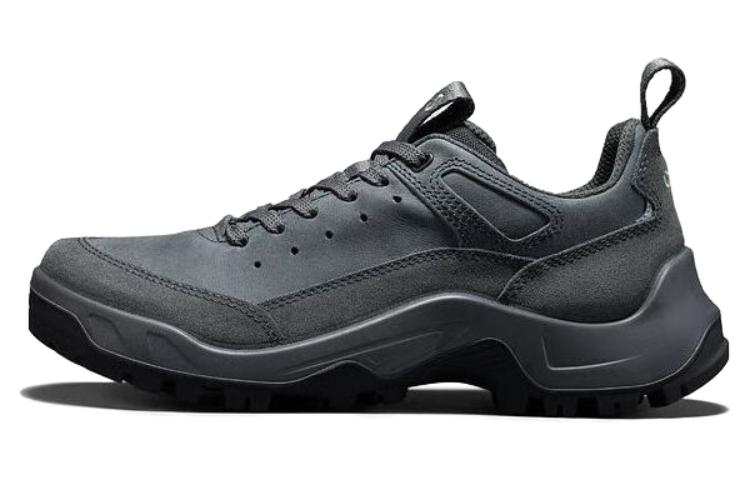 Ecco Off road Series Cushioning Slip Resistant Abrasion Resistant Low top Outdoor Shoes Men's Gray