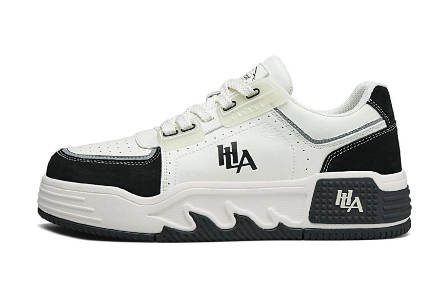 HLA Synthetic Leather Slip Resistant Slip Resistant Low top Skateboard Shoes Men's