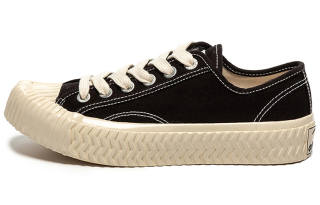 Excelsior Cookies Shoes Classic Collection Low top Platform Canvas Shoes Unisex Carbon Black