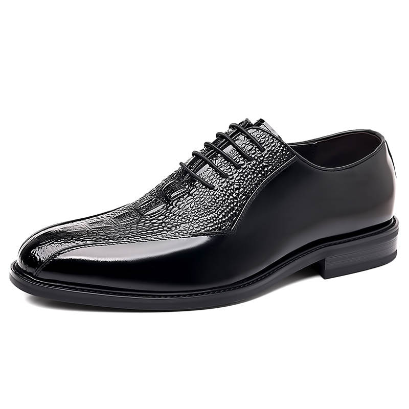 LUOMAIKE Cow Leather Casual Shoes Men's Black