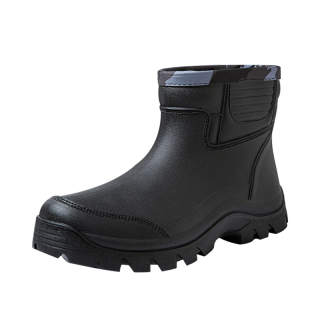 ENGMARSS Rain Boots Unisex Black