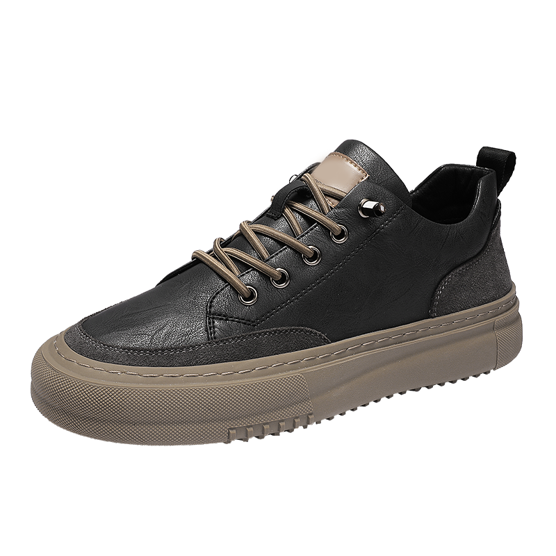 XIMO BULL Top Grain Cow Leather Casual Shoes Men's