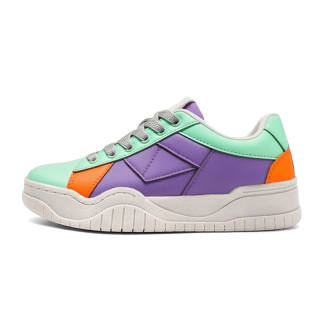 CAZXXO Synthetic Leather Low top Casual Shoes Men's Purple