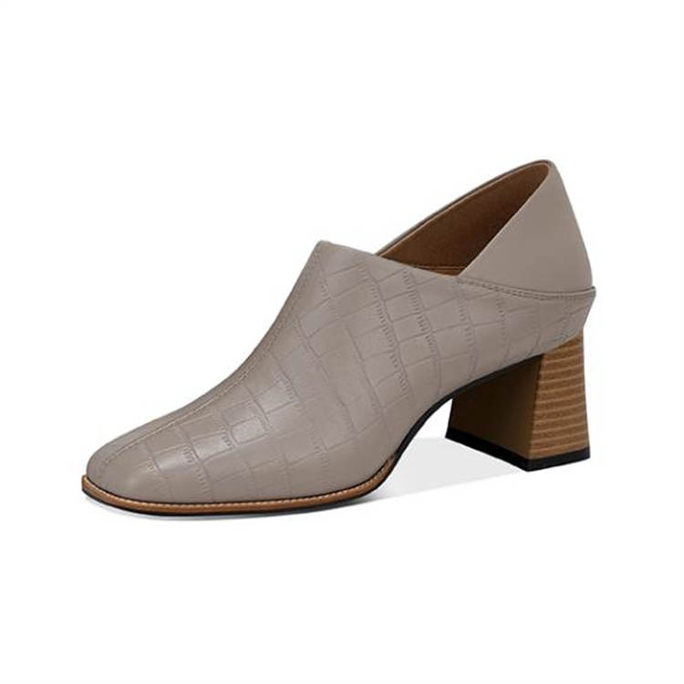 JESSICA SOPHIA Chunky Heel High Heels 5.5cm Women's