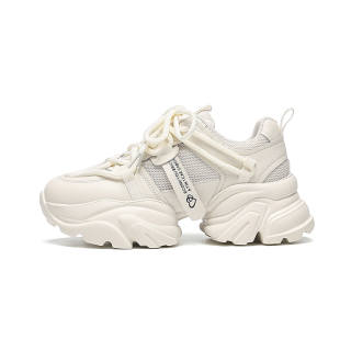 WOOS BOBO Breathable Lightweight Height Increasing Breathable Lightweight Height Increasing Low top Chunky Sneakers