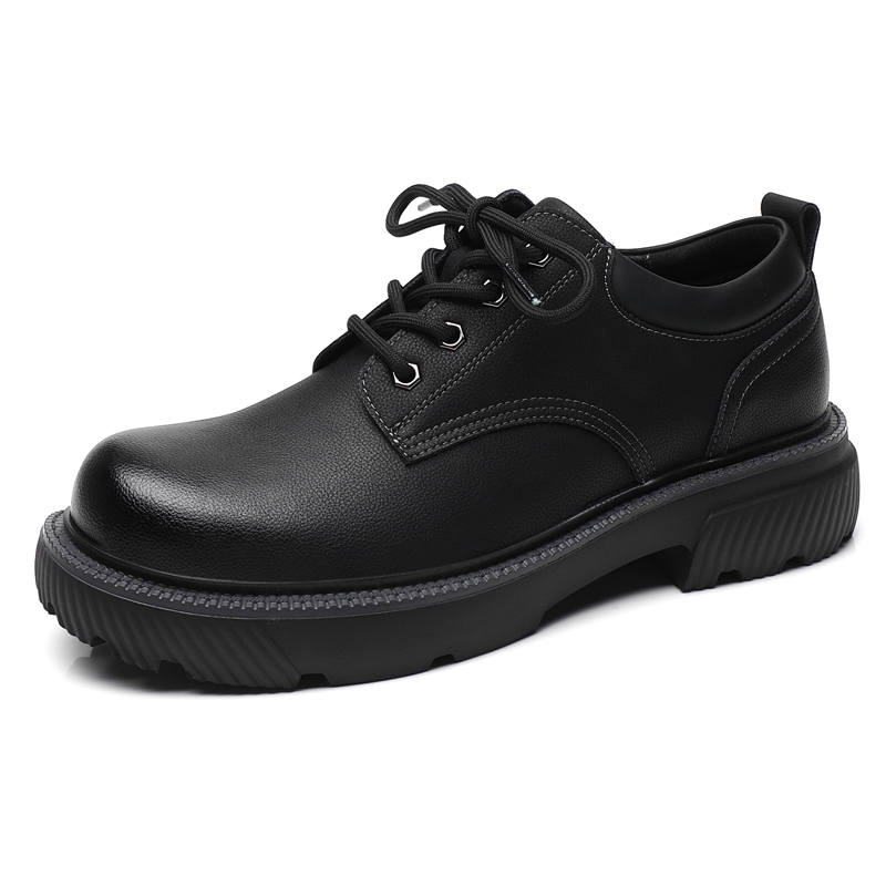 WEISHIBANGWEI WEISHIBANGWEI Microfiber Leather Casual Shoes Men's Black