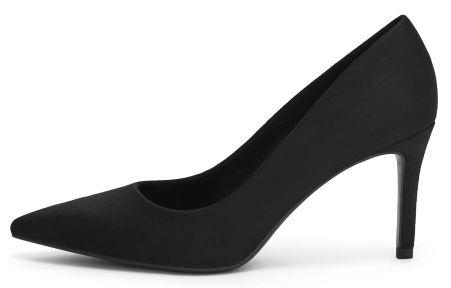 CHARLES&KEITH Small Ck Slim Heel High Heels 8cm Women's Black