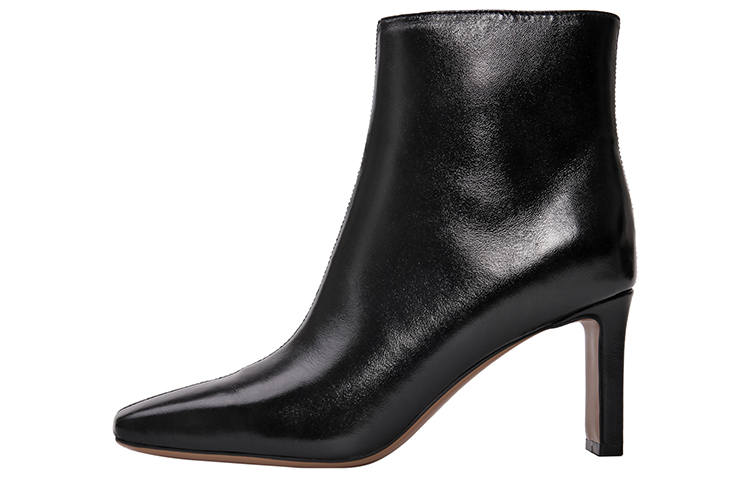 Wayne Flex Ankle Boots Women's Black/White/Brown