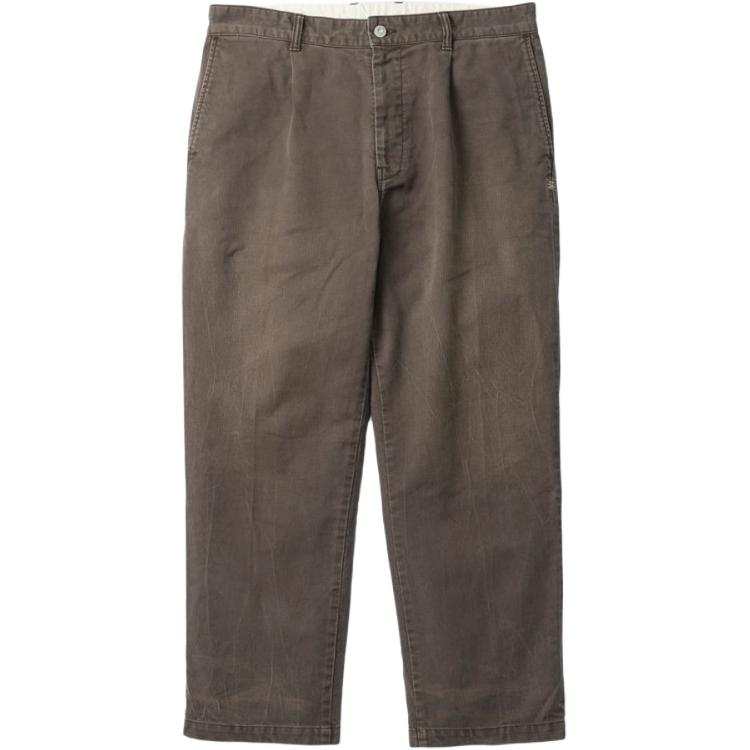 MADNESS Casual Pants Men's Lime Gray Moderate Straight Fit Pants