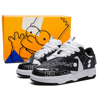 The Simpsons High top Skateboard Shoes Unisex