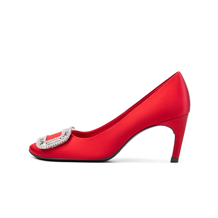 Siwei Siwei Slim Heel High Heels 6.5cm Women's Red
