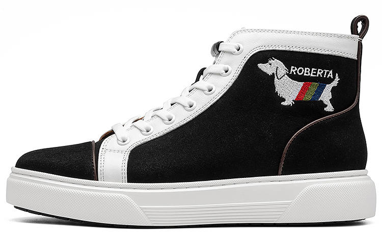 ROBERTA DI CAMERINO Stylish Skateboarding Shoes Men's Black