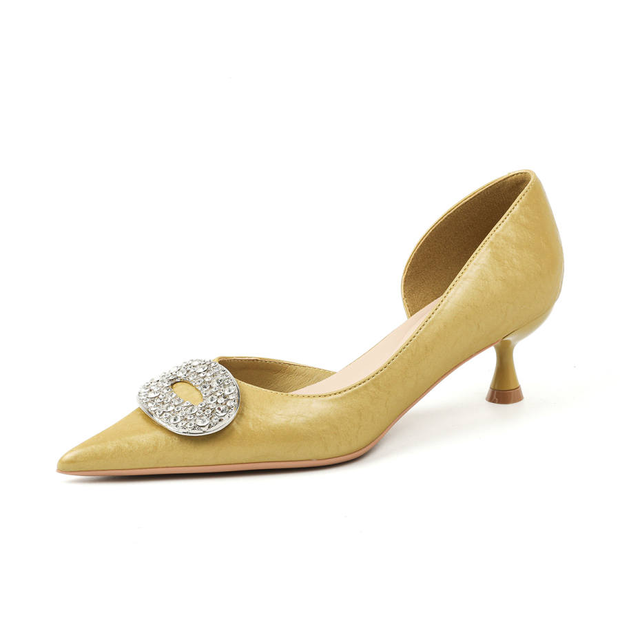 Bamiti Slim Heel High Heels 5CM Women's