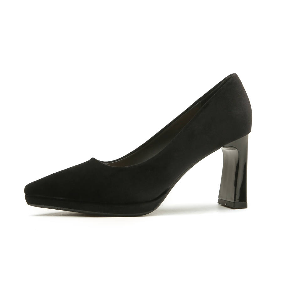 Zubumei Chunky Heel High Heels 8cm Women's