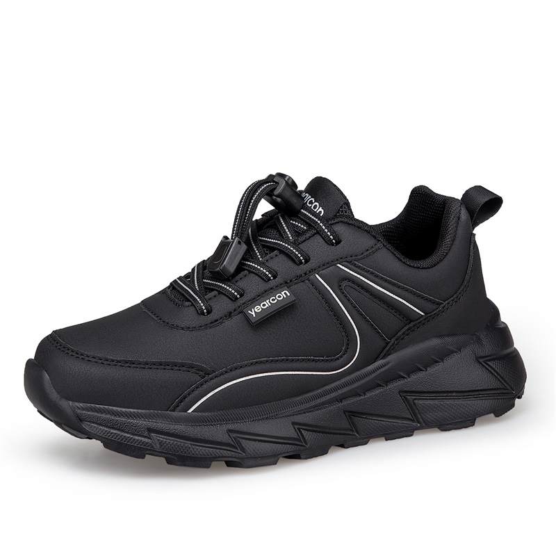 YEARCON Casual Shoes Women's Mid Top Black, Purple
