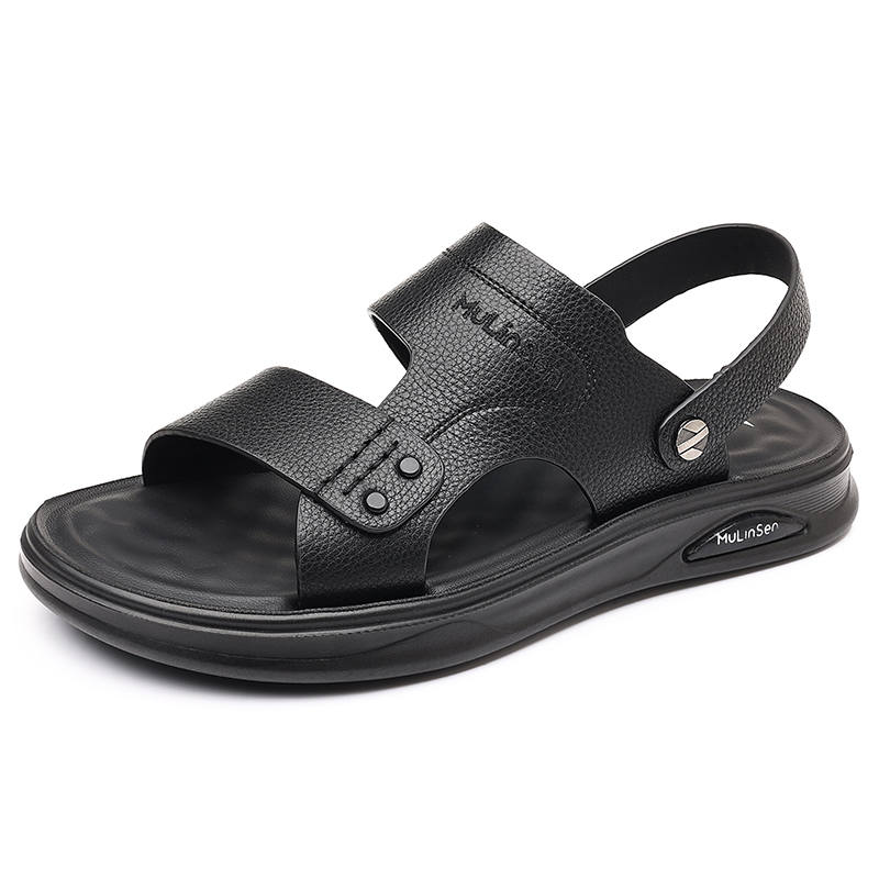 Mulinsen Beach Sandals Men's Black/Brown
