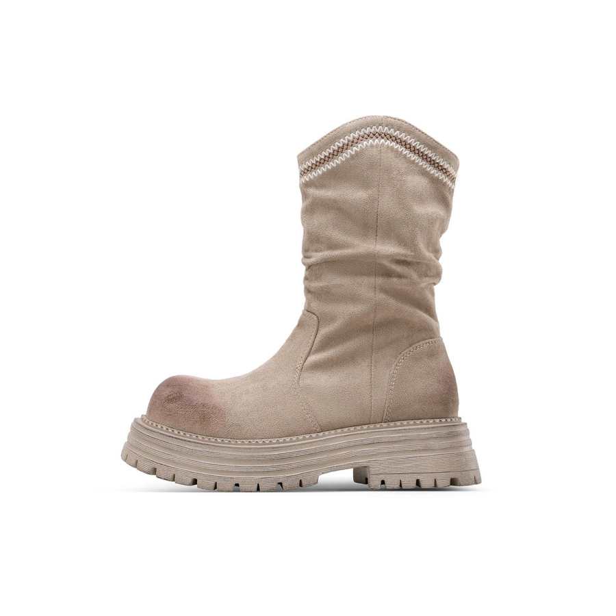 C°BANNER Ankle Boots Women's Apricot/Yellow/Brown