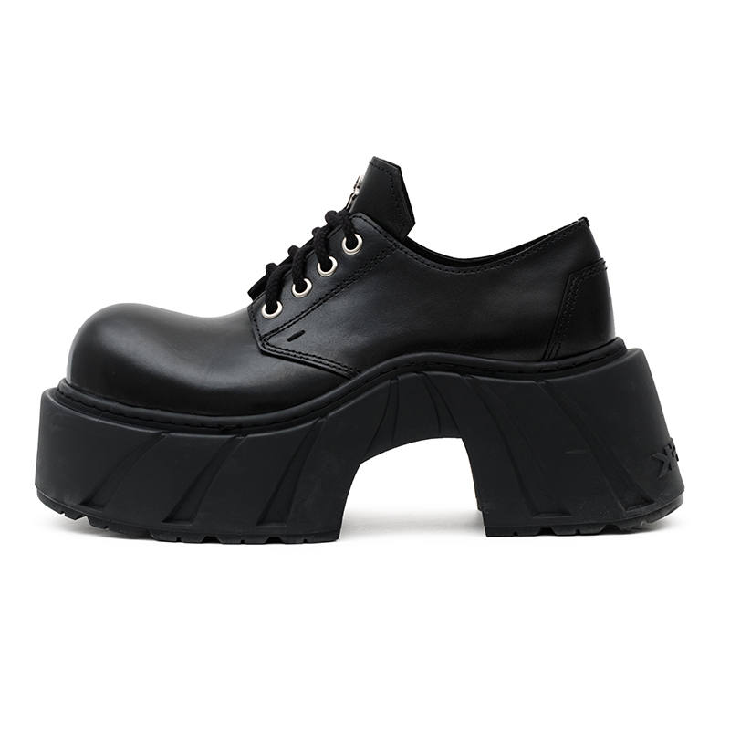 SMFK MIRAGE Phantom SMFK Chunky Heel High Heels Women's Wilderness Black