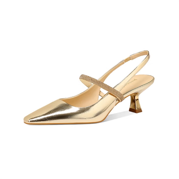 JESSICA SOPHIA Pu Slim Heel High Heels Women's