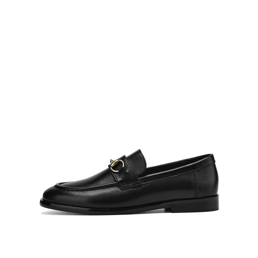 Rosa Bianca Top Grain Cow Leather Loafers 2cm Women's