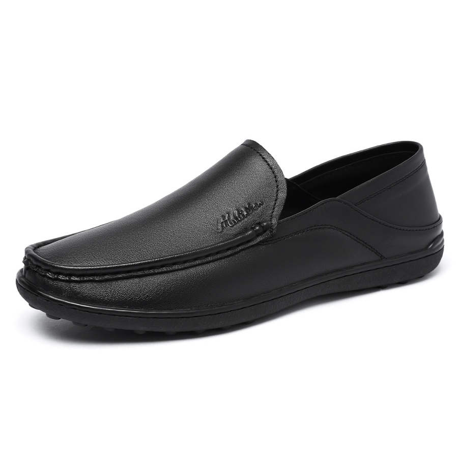 Mulinsen Men's Casual Shoes Men's Low Top Brown