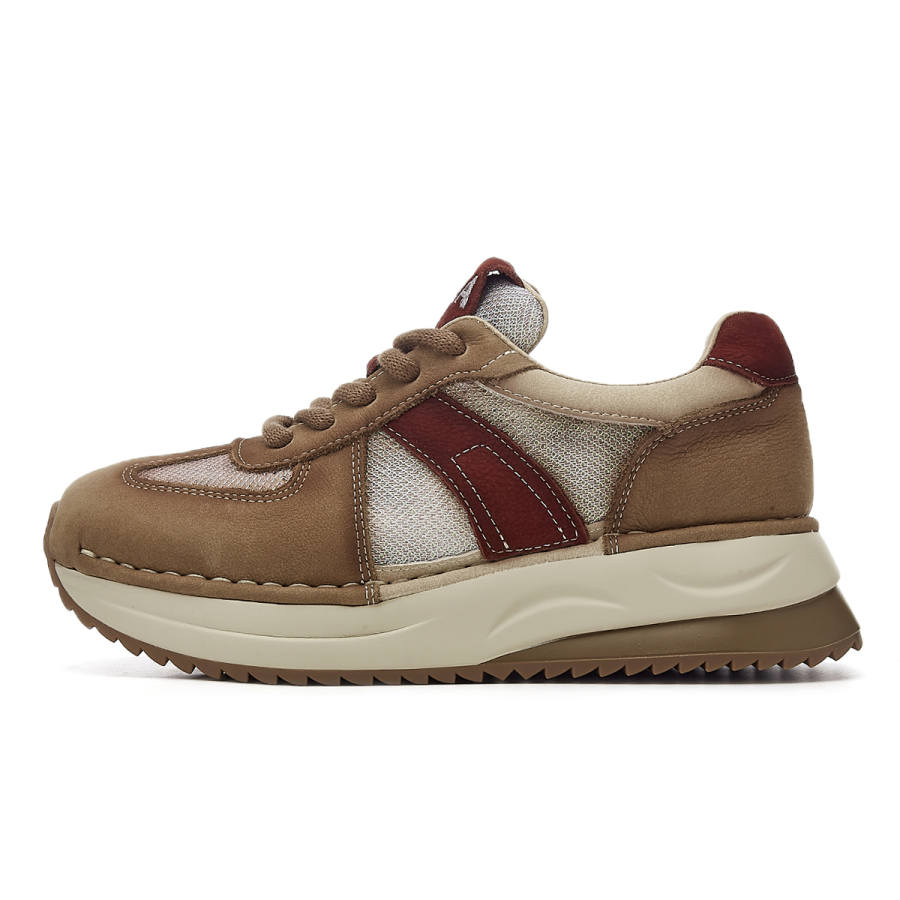 SHOUBA Low top Casual Shoes Women's Khaki