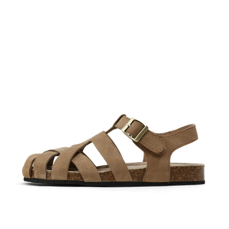 OCCAMAN Cow Leather Roman Sandals 2.3CM Women's
