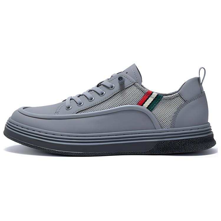 JOSINY Fabric Low top Skateboard Shoes Men's Gray