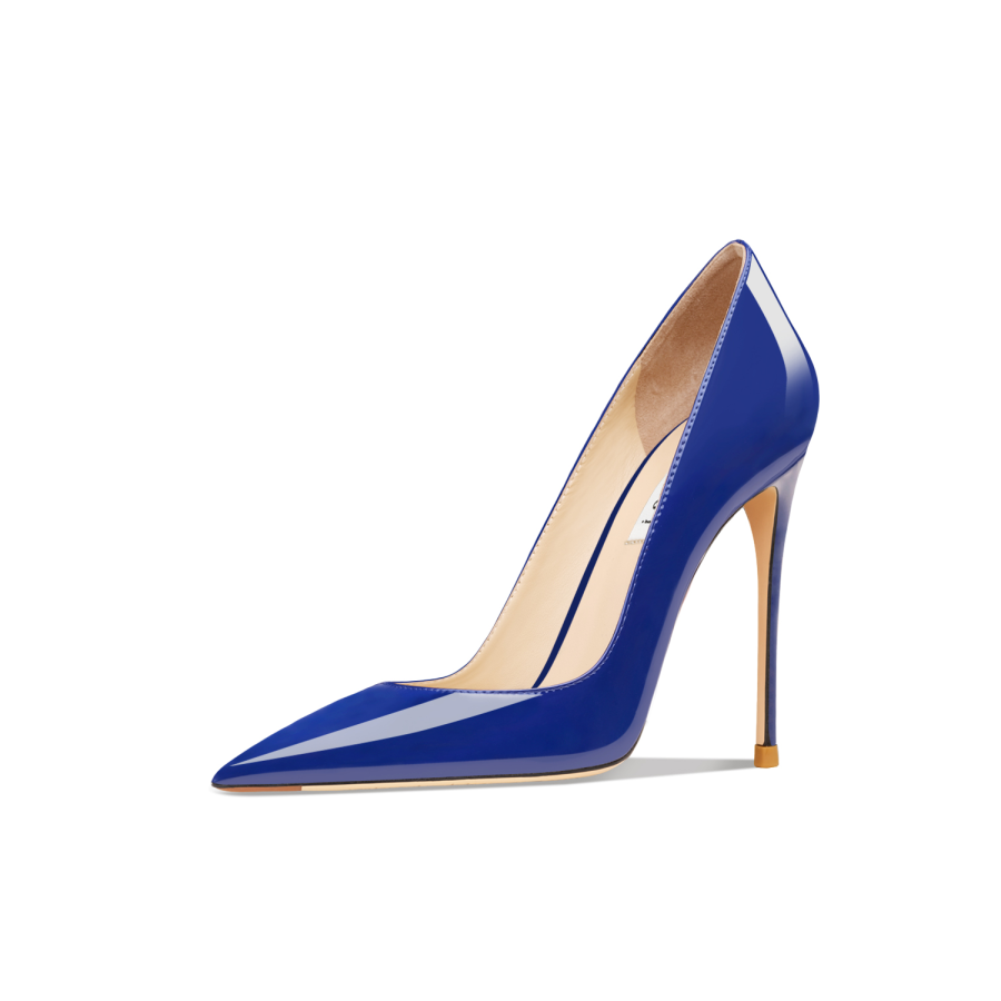 Suyymakk Slim Heel High Heels Women's Blue