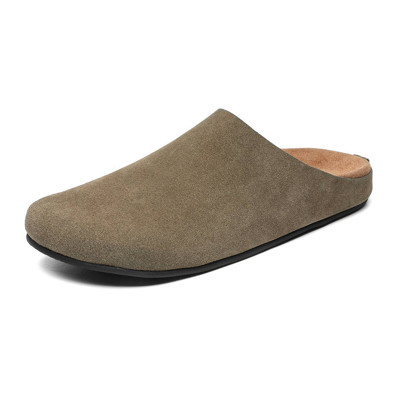 VAEL Rubber Sole Quiet Abrasion Resistant Slip Resistant Quiet Abrasion Resistant Slip Resistant Closed Toe Slippers