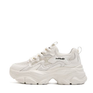 Hotwind Synthetic Leather Low top Chunky Sneakers Women's