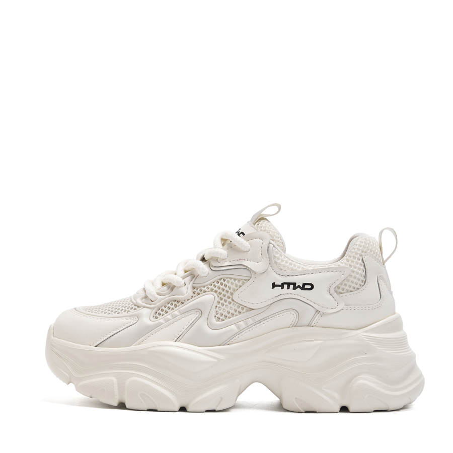 Hotwind Synthetic Leather Low top Chunky Sneakers Women's