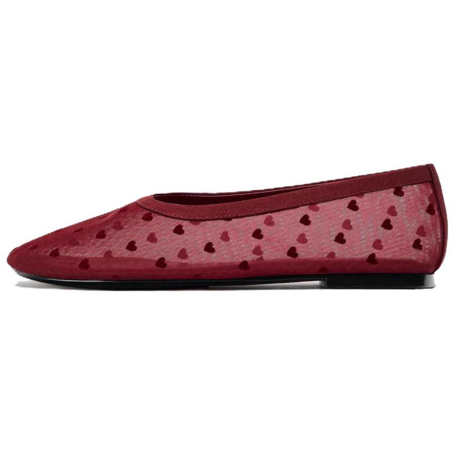 ZARA Casual Single Shoes Women's Red
