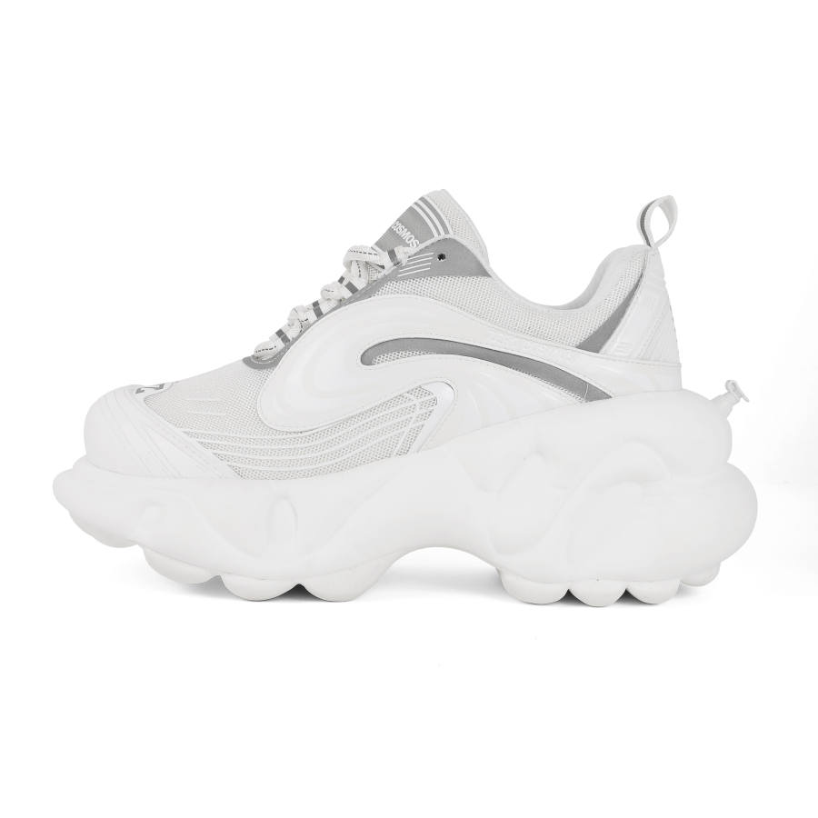 Z COSMOS ZERO COSMOS Cushioning Low top Chunky Sneakers Unisex White