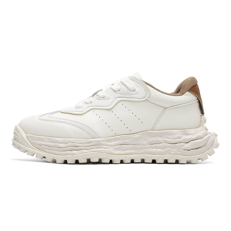 MPZY MPZY Microfiber Leather Low top Casual Shoes Unisex White