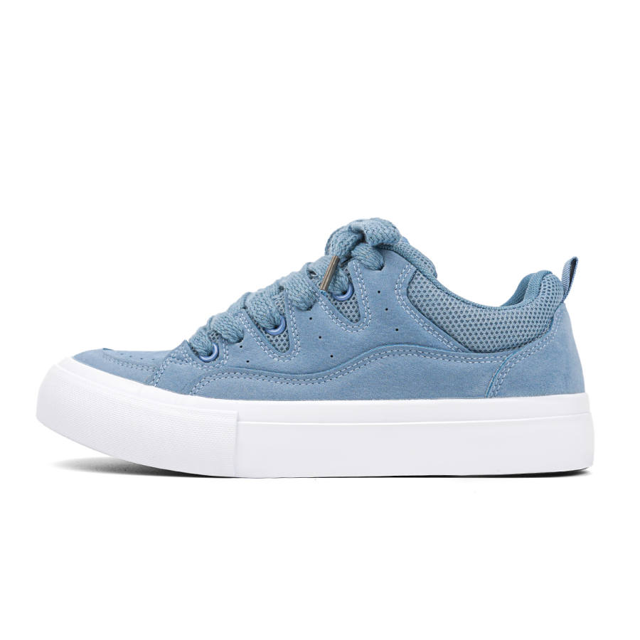 Mengsai Low top Skateboard Shoes Unisex Maris Sal Haze Blue Box