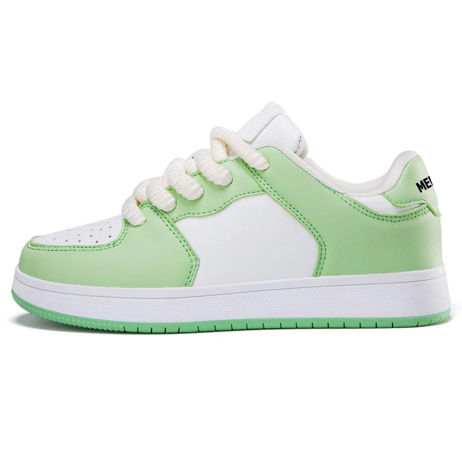 Medd Medd Skateboard Shoes Unisex White Green