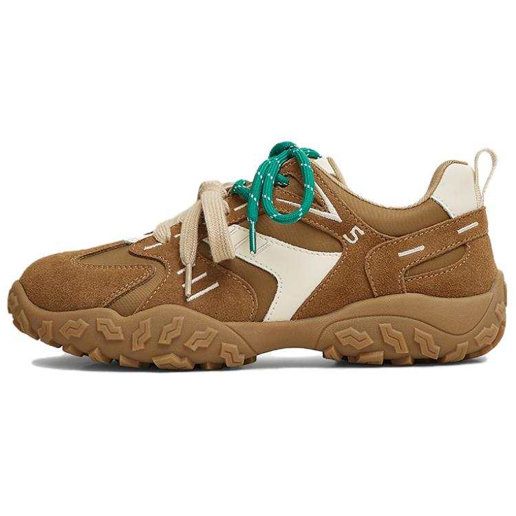 Tata Cocoa Beans Cow Split Leather Abrasion Resistant Low top Casual Shoes Women's