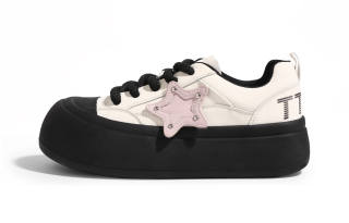 TTKJ Summer Niche Original Cute Fatty Star, Extremely Comfortable Height Increasing 5cm Thick Sole For Long Term Wear