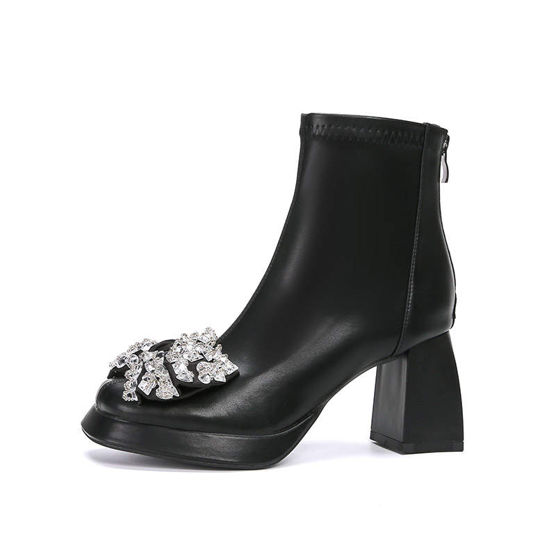 Zubumei Ankle Boots 7cm Women's