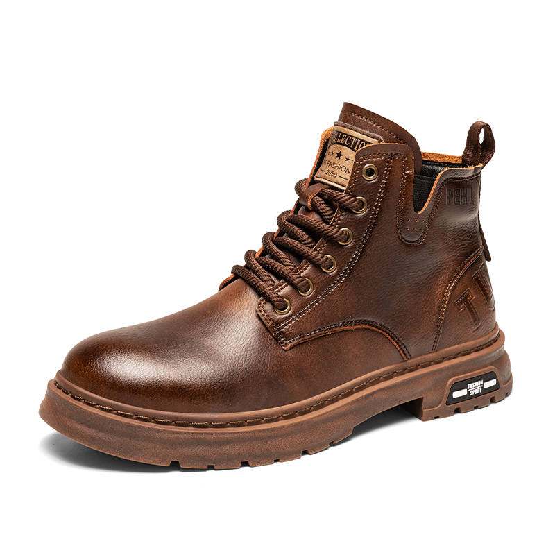 PEHL Combat Boots Men's Black/Gray/Dark Brown