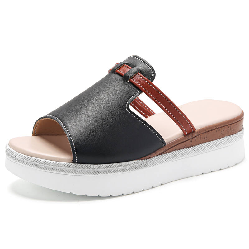 Reivantix Reivanti Slip Resistant Slide Slippers Women's Black