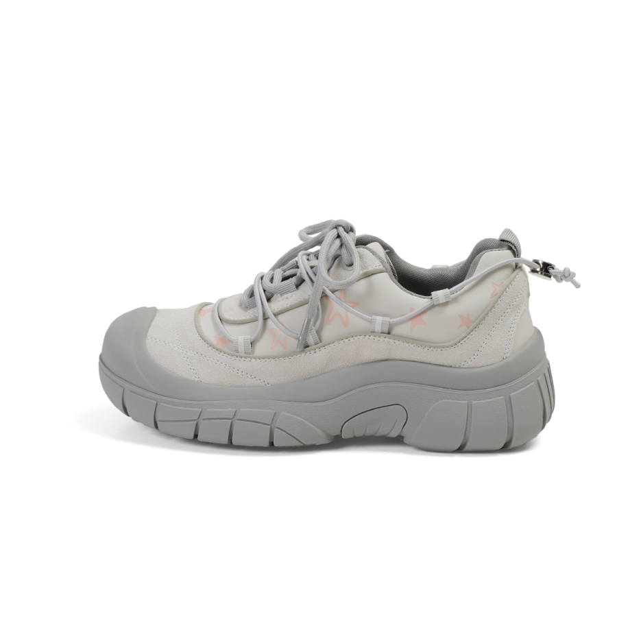 BOJUEMAO Cow Suede Low top Casual Shoes Women's