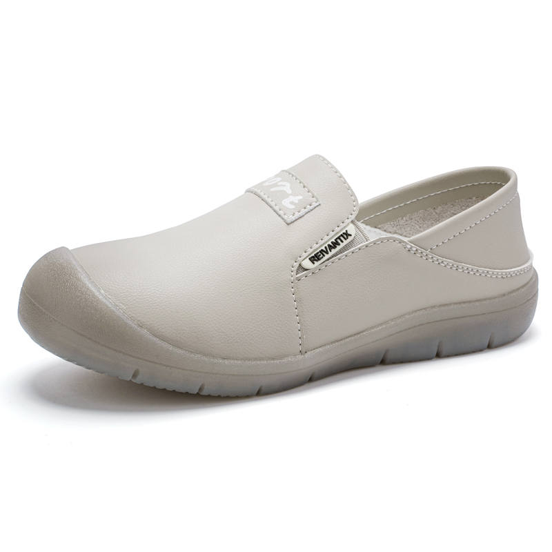 Reivantix Reivanti Microfiber Leather Casual Shoes 2.5cm Women's Gray