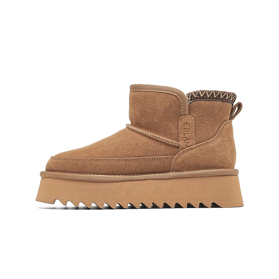 EBLAN EBLAN Snow Boots Women's Chestnut
