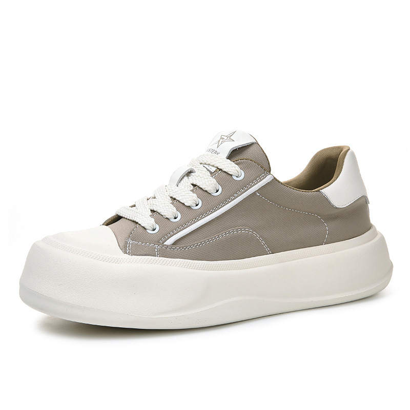 SENJIALUO Canvas Low top Skateboard Shoes Men's
