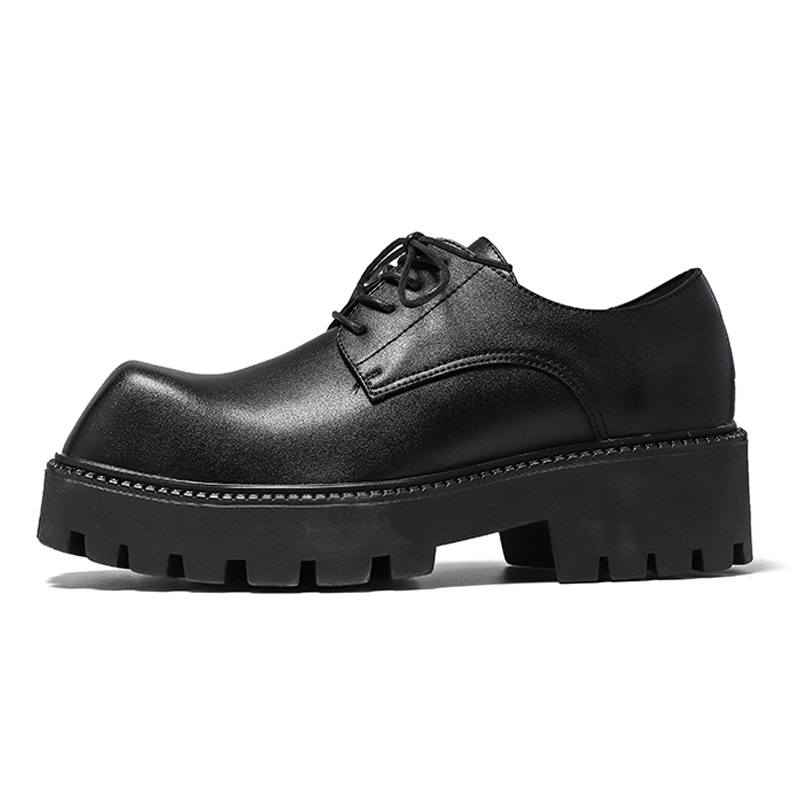 WEISHIBANGWEI WEISHIBANGWEI Microfiber Leather Casual Shoes Men's Black