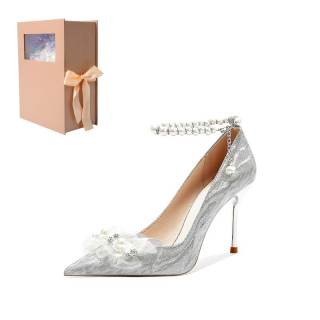 ANGEL BOY Slim Heel High Heels Women's